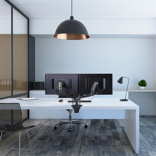 Ergotron Braccio per doppio monitor da scrivania LX