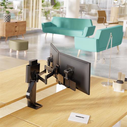 Ergotron Supporto per doppio monitor TRACE™